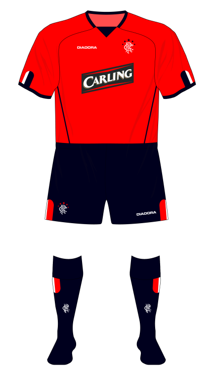 Rangers' 2004-05 third kit