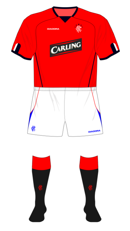 Rangers' 2004-05 third kit variant