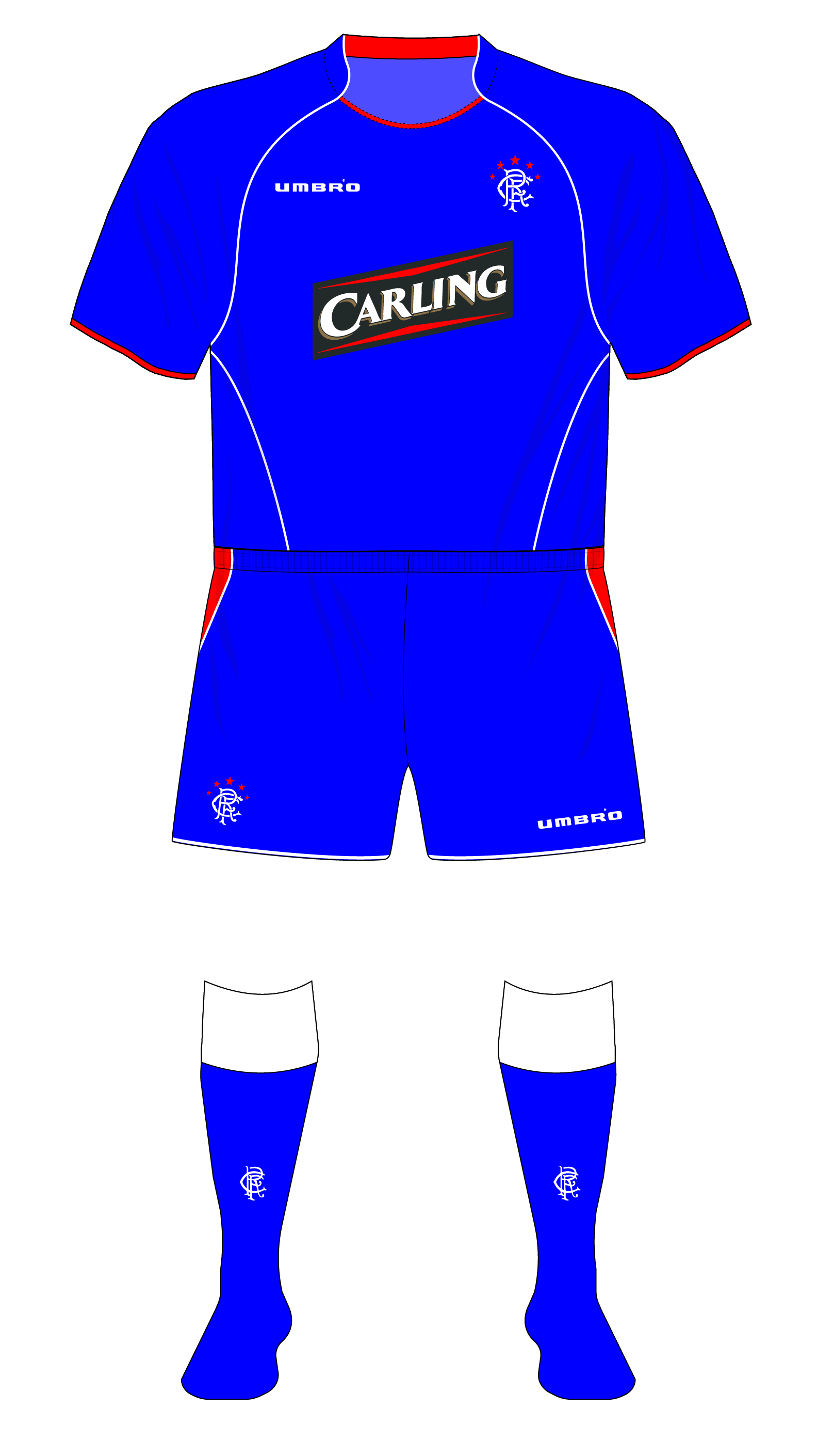 rangers 2005 kit