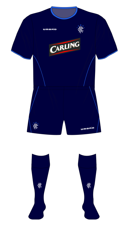 Rangers' 2005-06 third kit